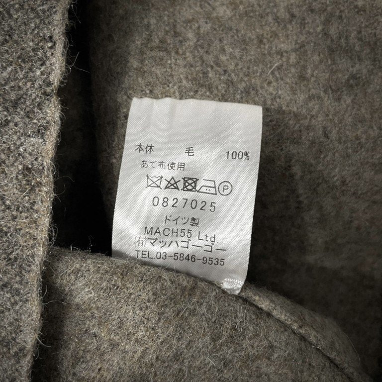 FRANK LEDER 圧縮ウールVネックヘムラインプルオーバーポケットベスト ノースリーブ トップス ジャケット アウター タグ付き 定価53,900円 フランクリーダー メンズ