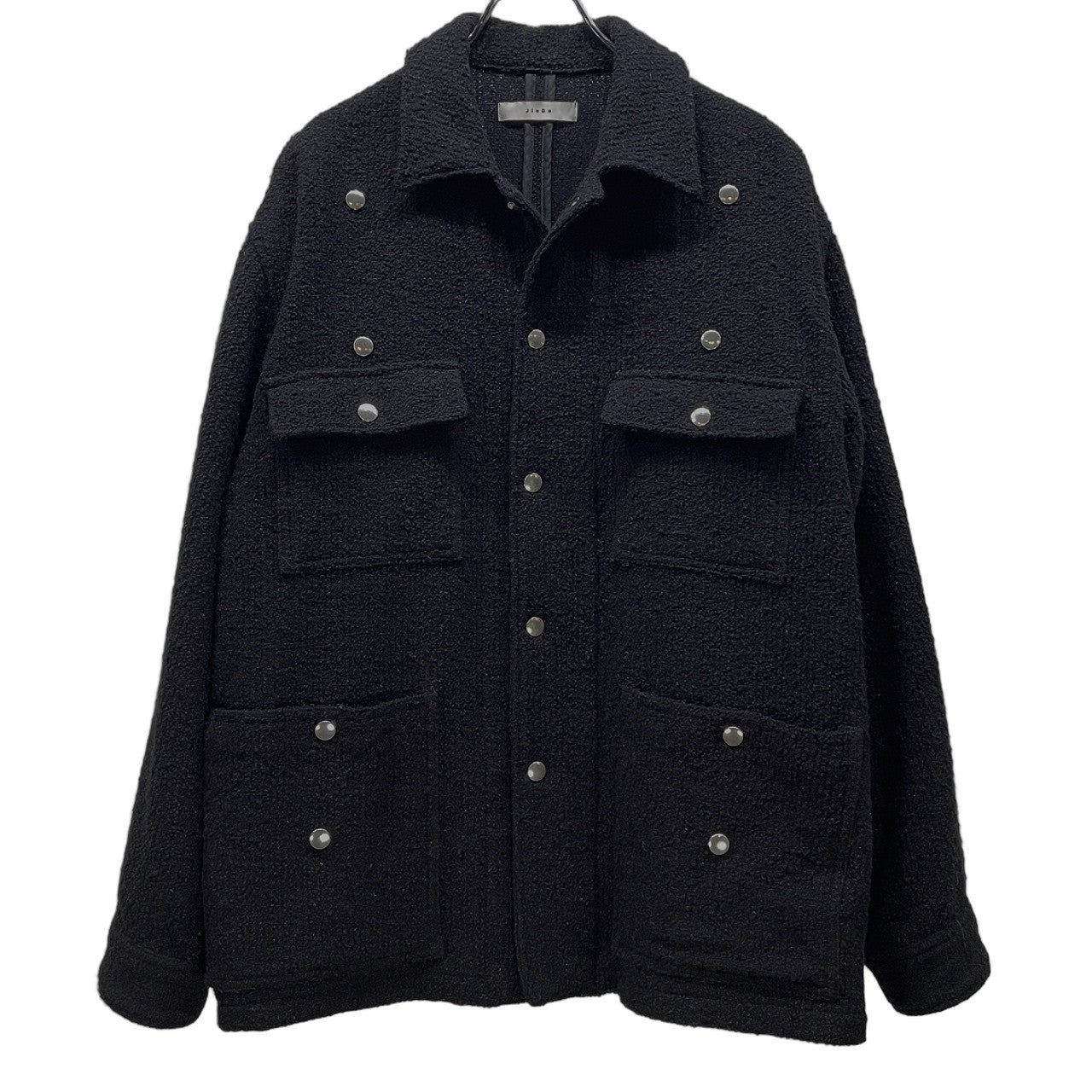JieDa 22AW NAPPING WOOL COVERALLS ナッピングウールスナップボタンカバーオール ジャケット ブルゾン コート アウター 定価41,800円 ジエダ メンズ