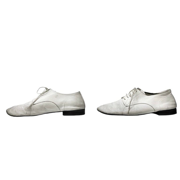 Yohji Yamamoto × repetto レザーレースアップフラットシューズ ブーツ 短靴 クツ 43 ヨウジヤマモト レペット メンズ