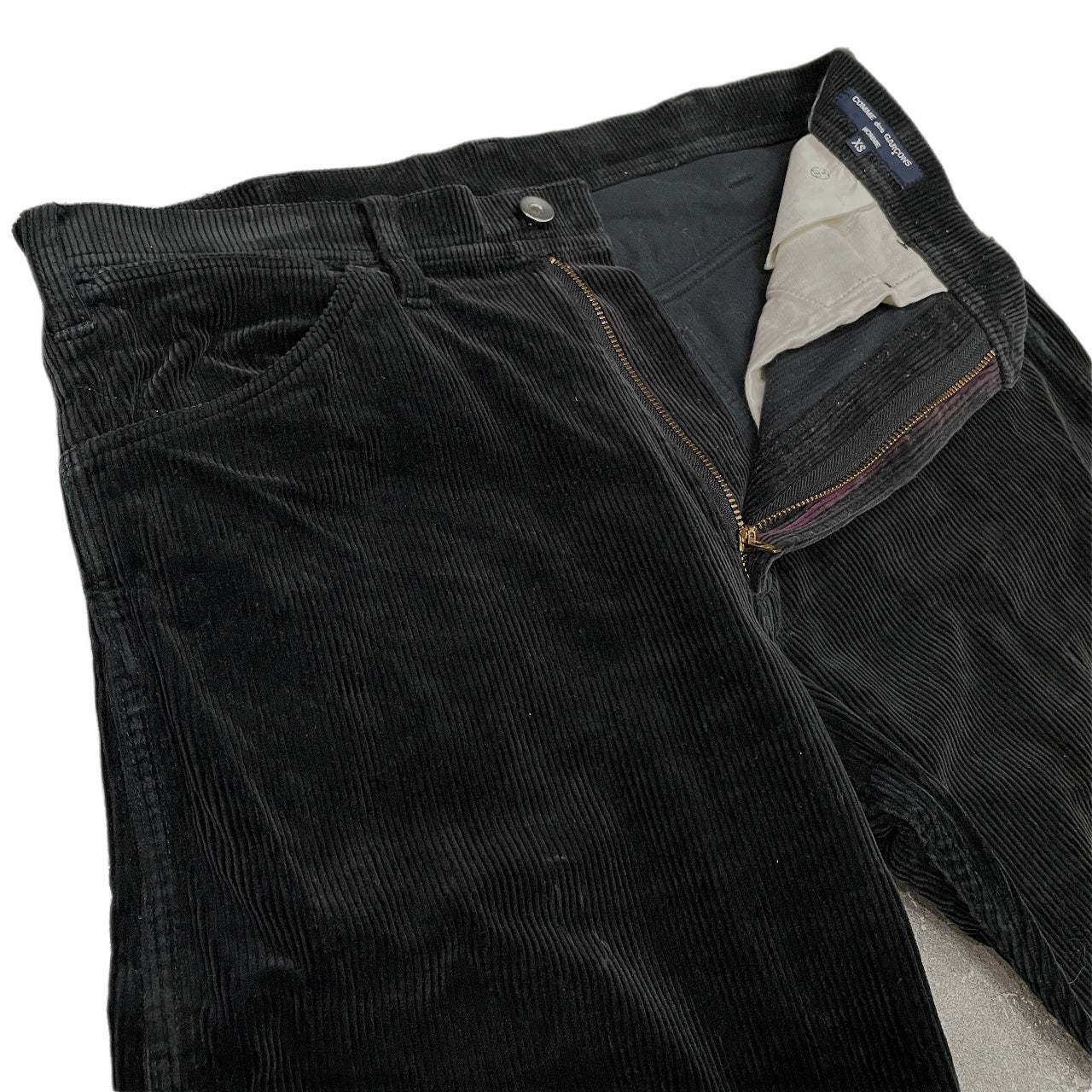 COMME des GARCONS HOMME コットンコーデュロイストレートパンツ ボトムス コムデギャルソンオム メンズ