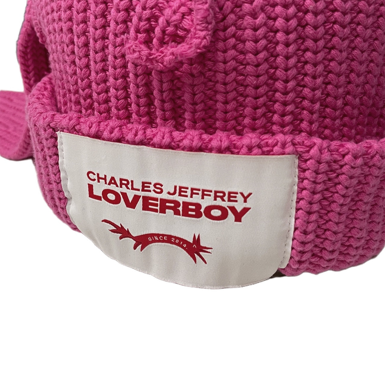 Charles Jeffrey LOVERBOY CHUNKY RABBIT BEANIE チャンキーラビットビーニー ラビットイヤーコットンニットキャップ ワッチ 帽子 服飾雑貨 小物 兎耳 チャールズジェフリーラバーボーイ メンズ レディース ユニセックス