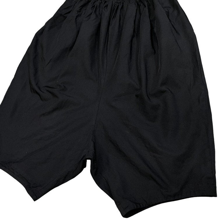 COMME des GARCONS 18SS ポリエステル縮絨サルエルワイドイージーパンツ ポリ縮 CDG ウエストゴム ドローストリング コムデギャルソン レディース