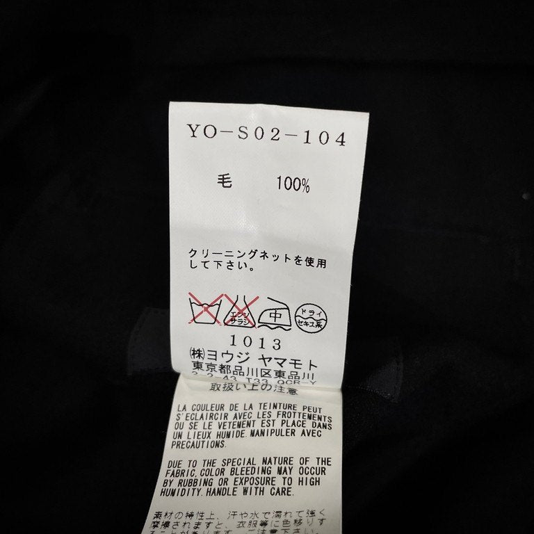 Y's ウールフラノワイドロングスカート ボトムス フランネル パンツ Yohji Yamamoto Femme ワイズ ヨウジヤマモトファム レディース