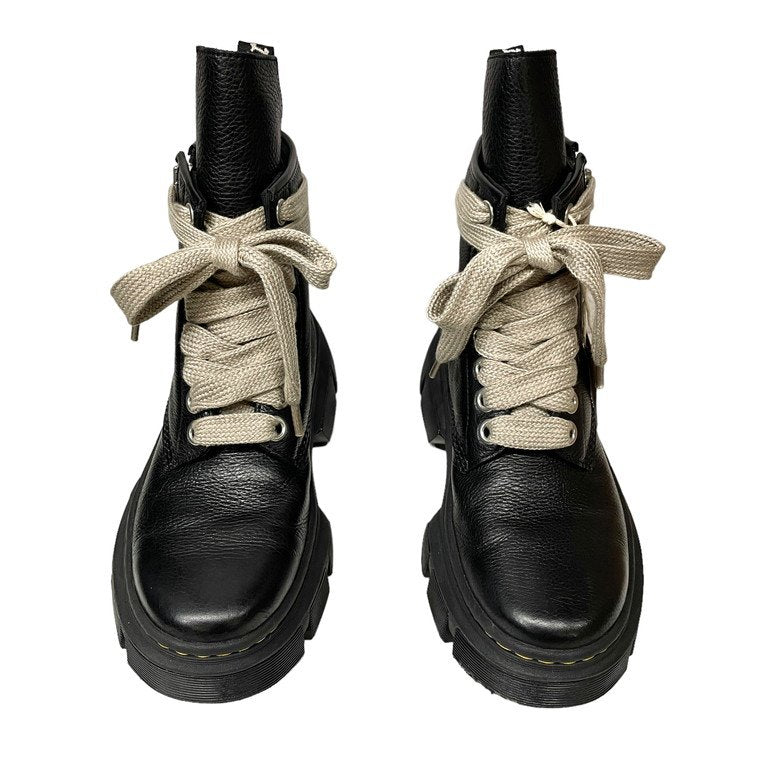 Rick Owens × Dr.Martens 1460 DMXL JUMBO LACE BOOT ボリュームソールサイドジップジャンボレースブーツ シューズ DM01D7810 5001