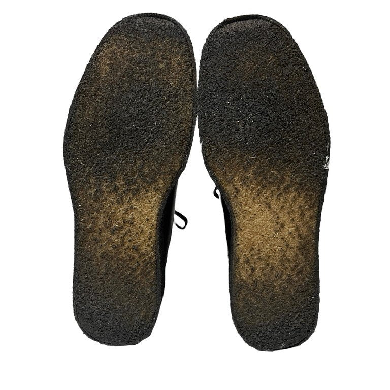 Y's for men ガラスレザー8ホールデミブーツ レースアップシューズ