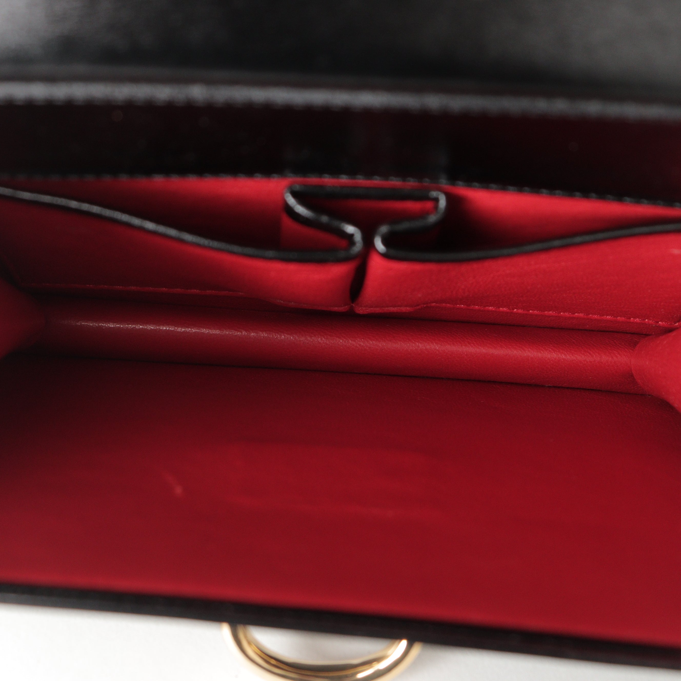 CELINE レザー ハンドバッグ