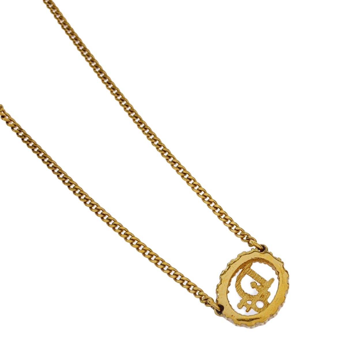 Christian Dior Christian Dior ネックレス ロゴストーン