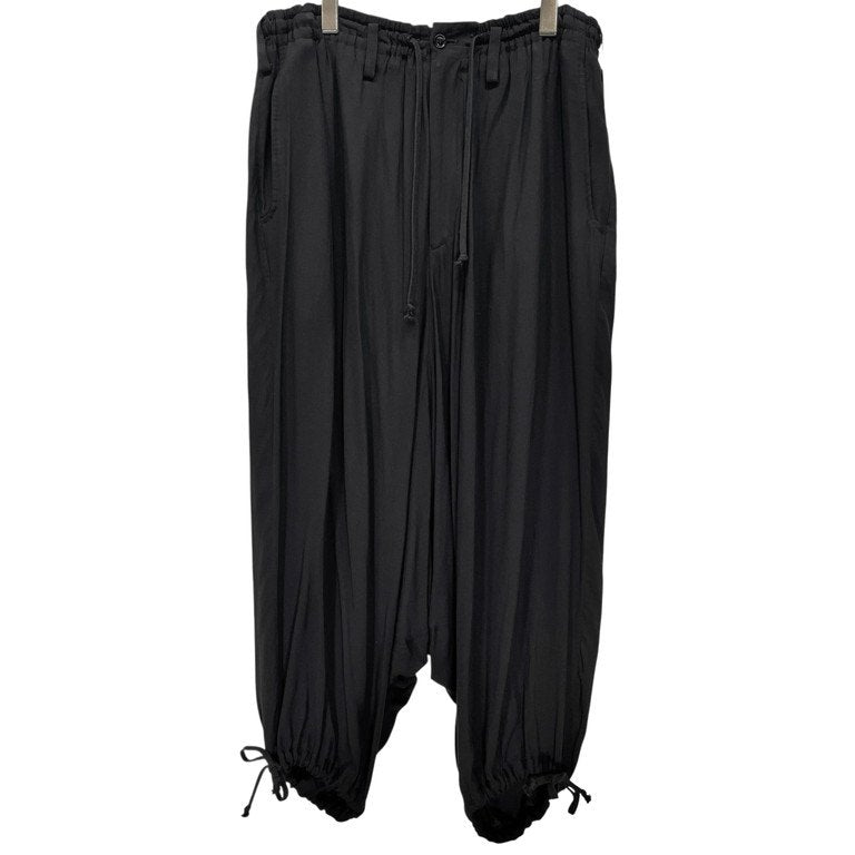 S'YTE Yohji Yamamoto レーヨンギャバジンサルエルバルーンパンツ ボトムス ドローストリング イージー サイト ヨウジヤマモト メンズ レディース ユニセックス