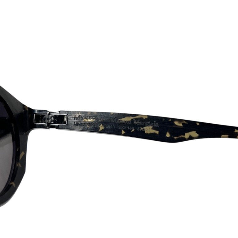 MYKITA x Maison Margiela RAW BLACK DROPS SUNGLASSES ラウンドフレームサングラス 眼鏡 メガネ 定価68,200円 MMRAW013 マイキータ メゾンマルジェラ メンズ レディース ユニセックス