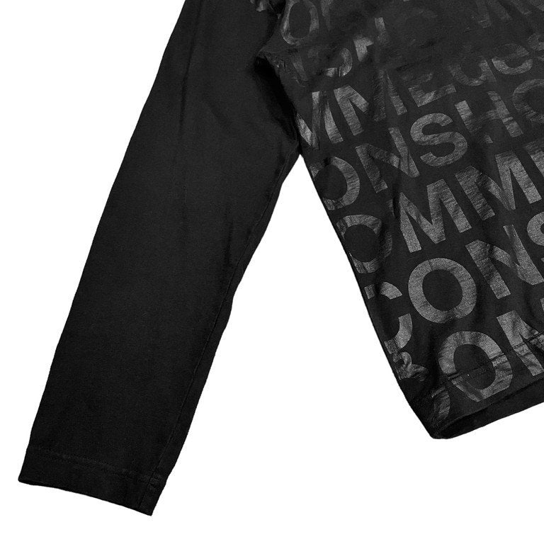COMME des GARCONS HOMME 05SS デカロゴプリントクルーネックTシャツ カットソー Tee T-shirt Archive 長袖 L/S