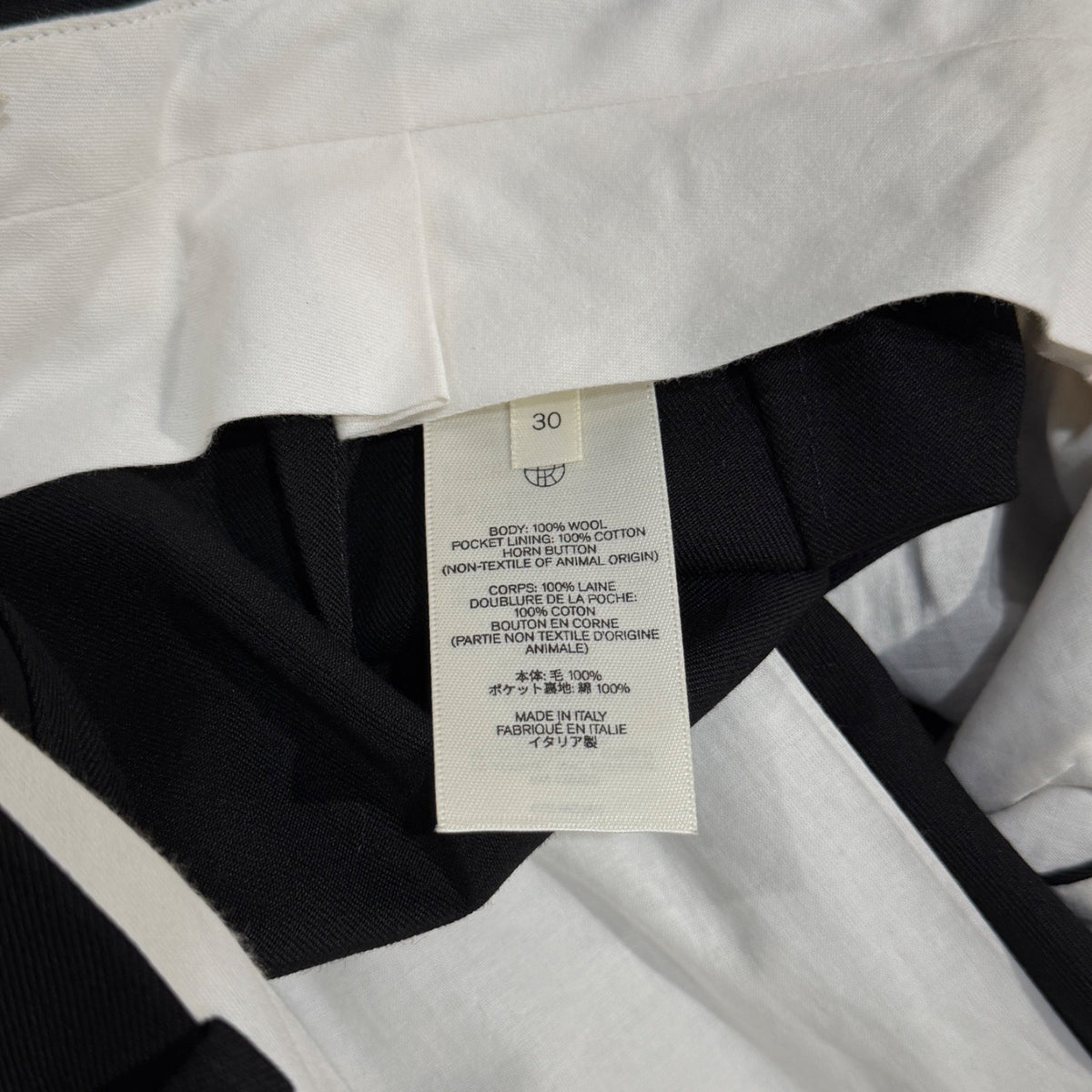 THE ROW RUFOS PANT ウールギャバジンルーファスパンツ 3タック スラックス ボトムス RUFUS ザ ロウ メンズ
