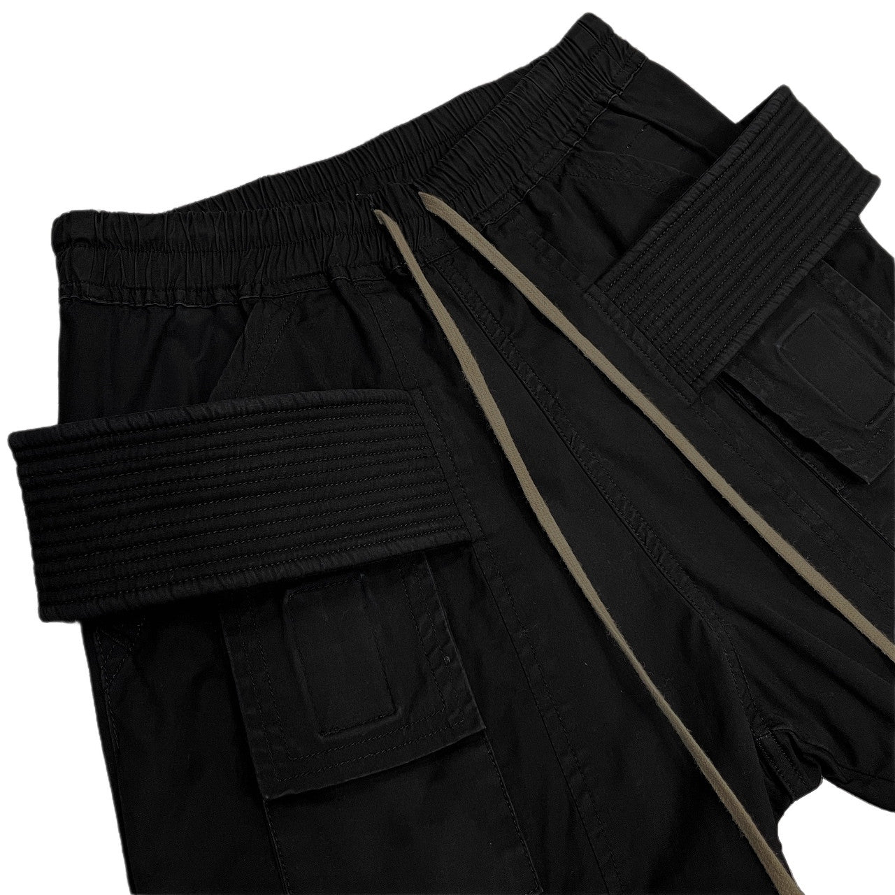 Rick Owens 17AW CREATCH CARGO PANTS クリーチカーゴパンツ FW ドローコード サルエル ボトムス DU17F2376-TE リックオウエンス メンズ