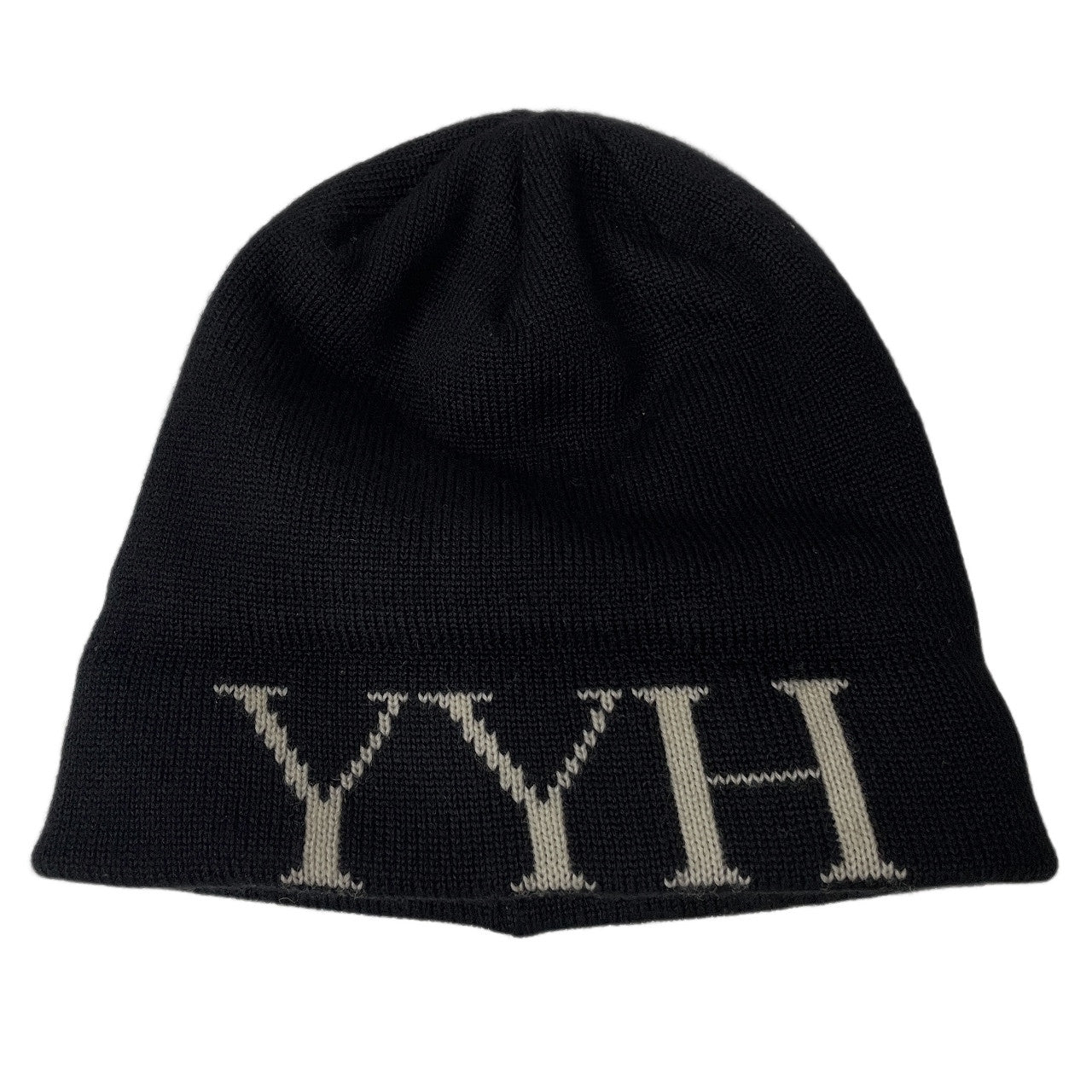 Yohji Yamamoto Pour Homme 10AW YYHロゴニットキャップ YOHJI YAMAMOTO THE MEN 4.1 2010 TOKYO ワッチキャップ 帽子 Archive 小物 服飾雑貨 ヨウジヤマモトプールオム メンズ