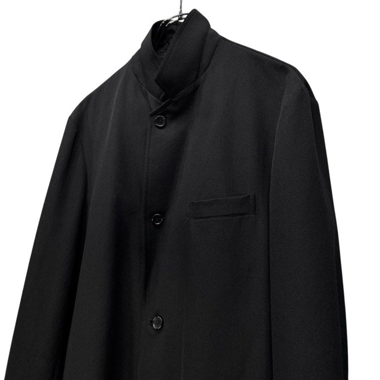 Y’s for men ウールギャバジンスタンドカラー4Bテーラードジャケット ブレザー ブルゾン コート アウター ノッチドラペル Archive Yohji Yamamoto Pour Homme ヨウジヤマモトプールオム ワイズフォーメン メンズ