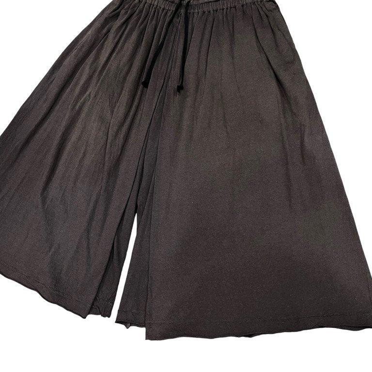 S'YTE Yohji Yamamoto 18SS コットンレーヨン天竺クロップド袴パンツ ハカマ ボトムス ドローストリング イージー ヨウジヤマモト サイト メンズ レディース ユニセックス