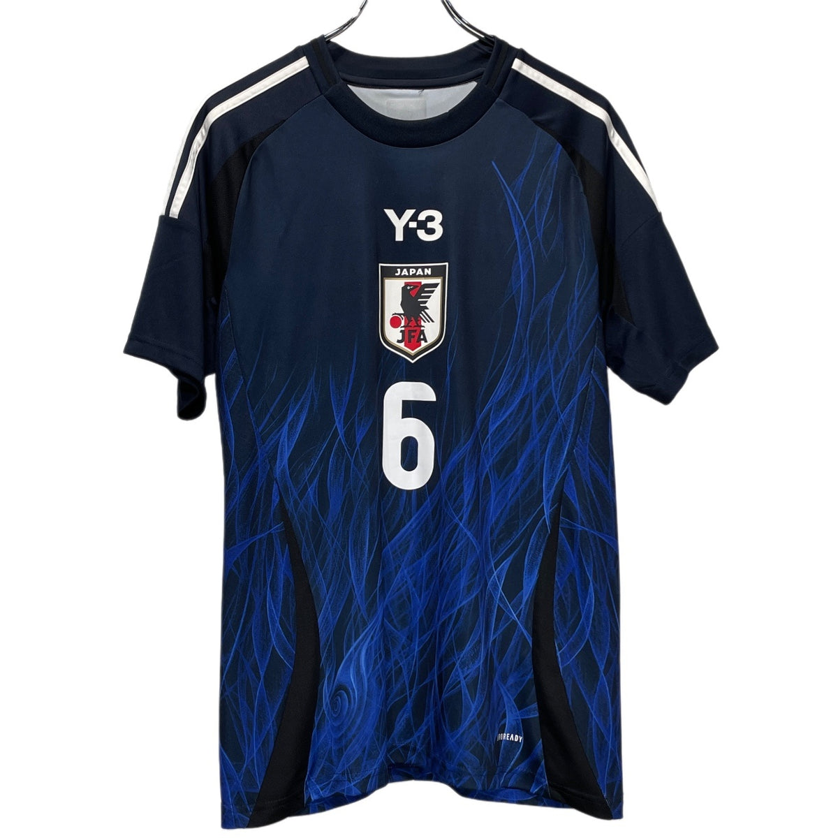 Y-3 JFA ユニフォームシャツ サッカー日本代表 レプリカ Tシャツ カットソー ロゴ 6 ENDO 遠藤 IU0964 Yohji Yamamoto adidas ワイスリー ヨウジヤマモト アディダス メンズ レディース ユニセックス