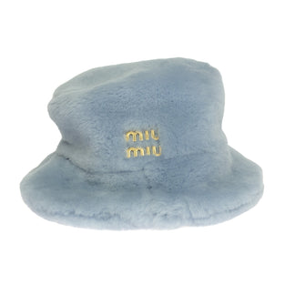 MiuMiu MiuMiu ハット ムートン 5HC196 2F41