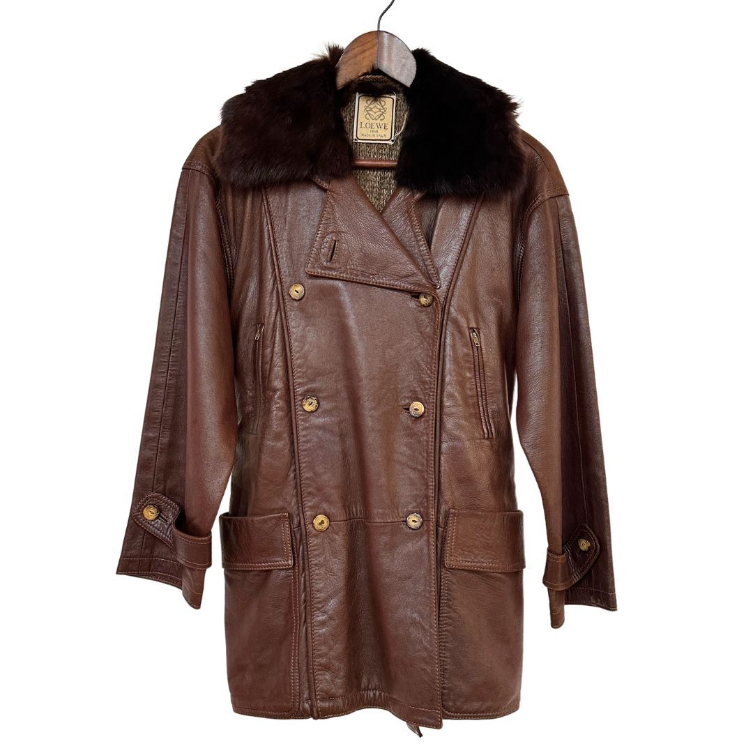 LOEWE LOEWE VINTAGE LETHER JACKET