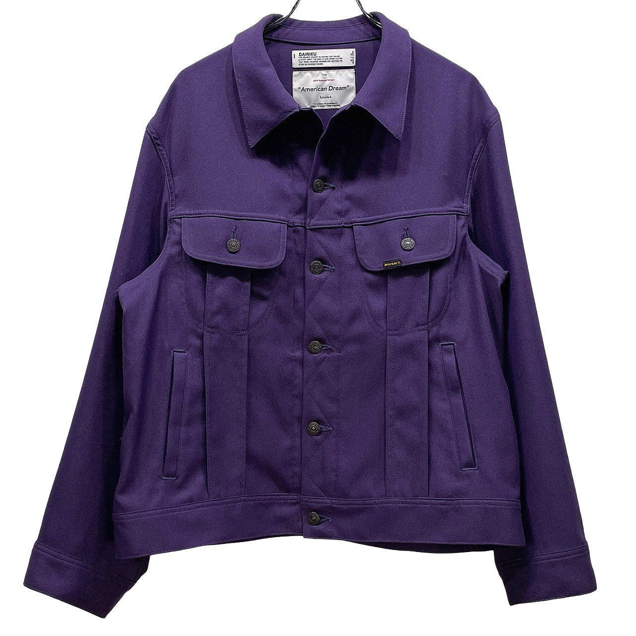 DAIRIKU 19AW Regular Polyester Jacket レギュラーポリエステルトラッカージャケット ブルゾン アウター ダイリク メンズ