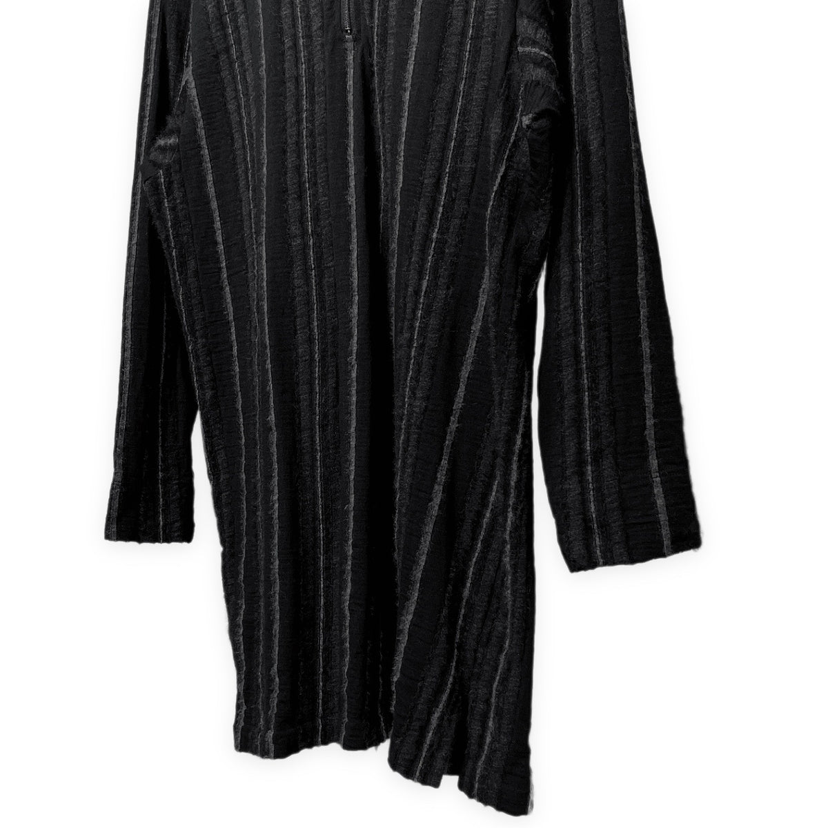 Y's for men ストライプハーフジッププルオーバーニットトップス Archive ハイネック セーター Yohji Yamamoto Pour Homme ヨウジヤマモトプールオム ワイズフォーメン メンズ