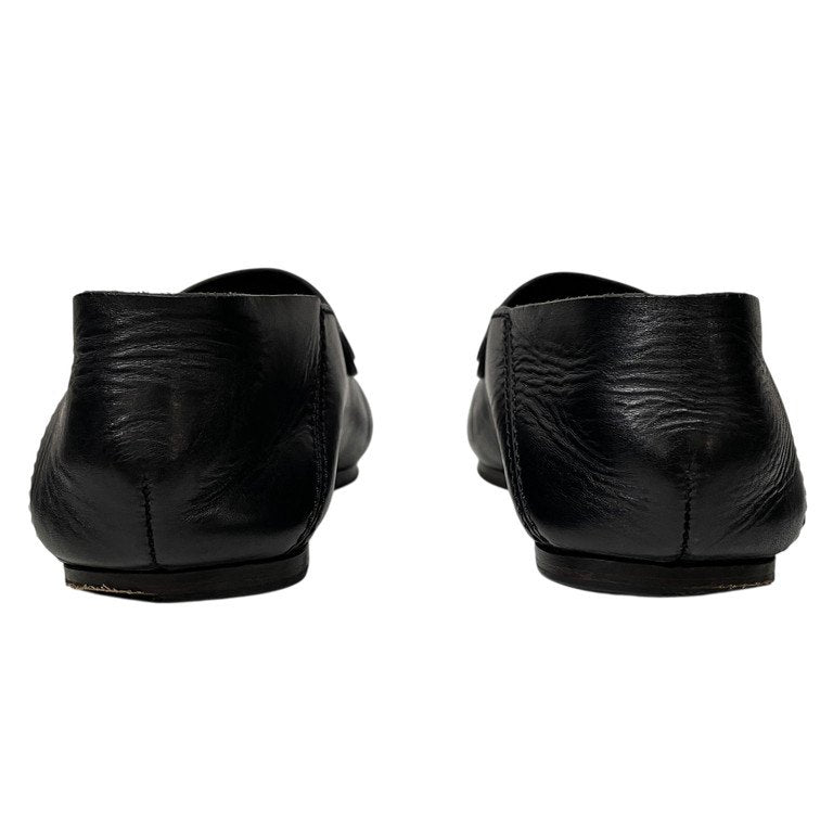 LEMAIRE 22SS FOLDED MULES レザースクエアトゥフォールデッドミュール モカシン スリッポン ドライビングシューズ 靴 クツ ルメール メンズ