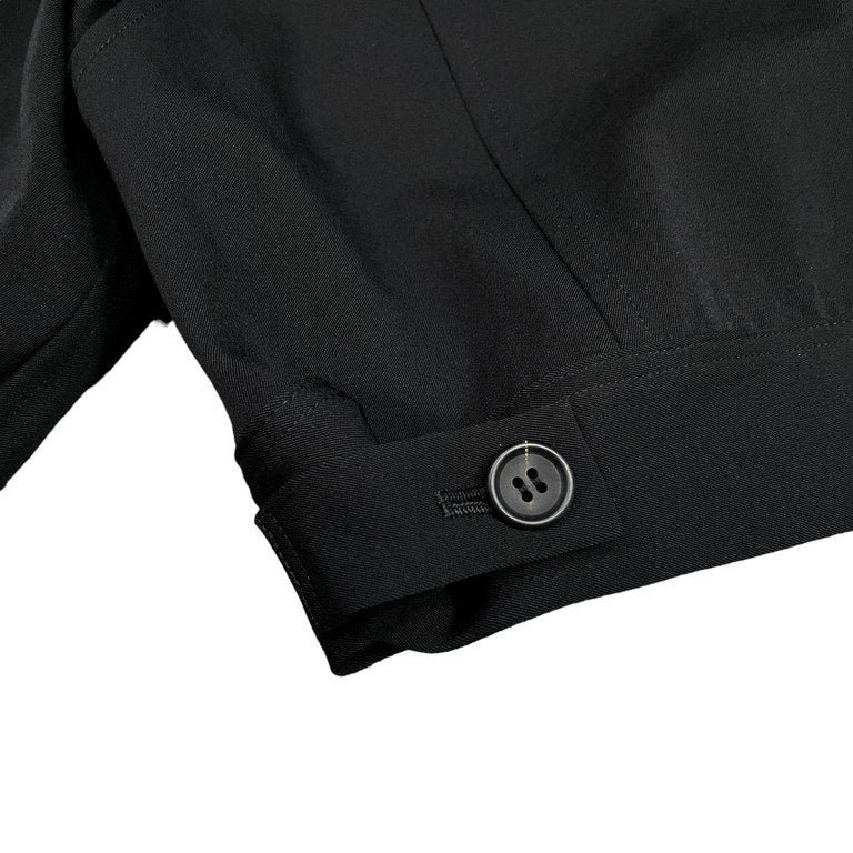 Y's ウールギャバジンダブルポケットショートトラッカージャケット ブルゾン コート Archive 90s 00s Yohji Yamamoto
