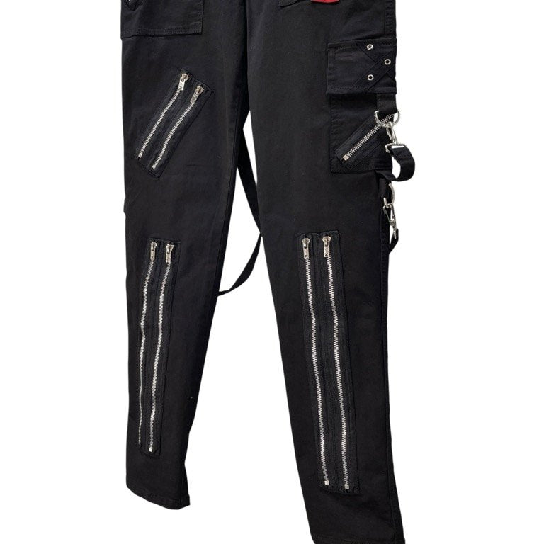 TRIPP NYC RAGE PANT ストレッチコットンマルチジップボンテージパンツ ボトムス スキニー スリム 未使用タグ付き トリップニューヨークシティ メンズ