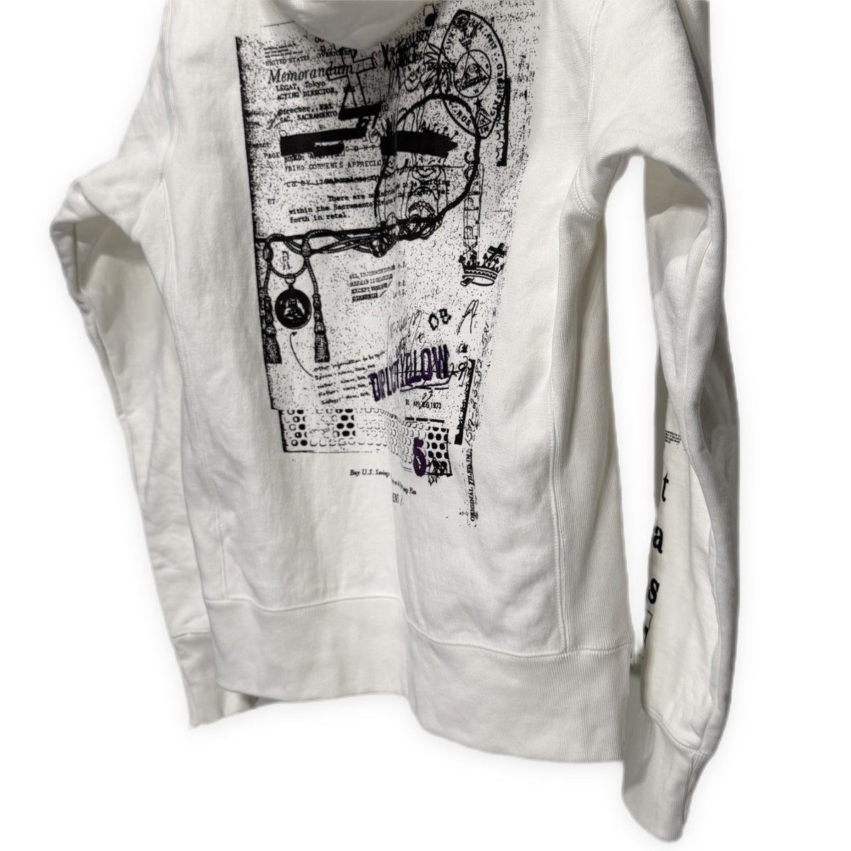 stlTH × UNDERCOVER Civilian Inmate Labor Program プリントプルオーバーパーカー 刺繍 トップス アウター 横山SAKEVI G.I.S.M. FUUDOBRAIN ギズム サケビ ステルス アンダーカバー メンズ