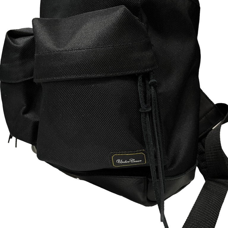 UNDERCOVER カウレザーボトムダブルポケットバックパック リュックサック バッグ UB2B4B02