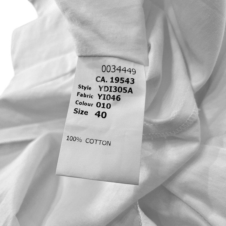 hussein chalayan 裾フリルスタンドカラーショートシャツジャケット Archive 00s トップス フセインチャラヤン レディース