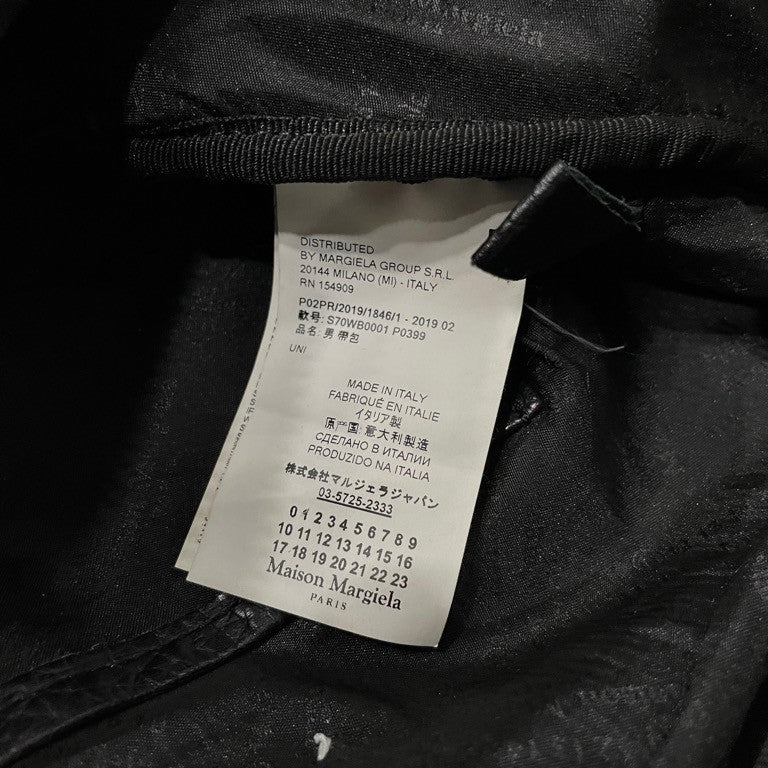 Maison Margiela 11 19AW LEATHER WAIST BAG カウレザーウエストバッグ ボディバッグ 鞄 カバン S70WB0001 P0399 メゾンマルジェラ メンズ レディース ユニセックス