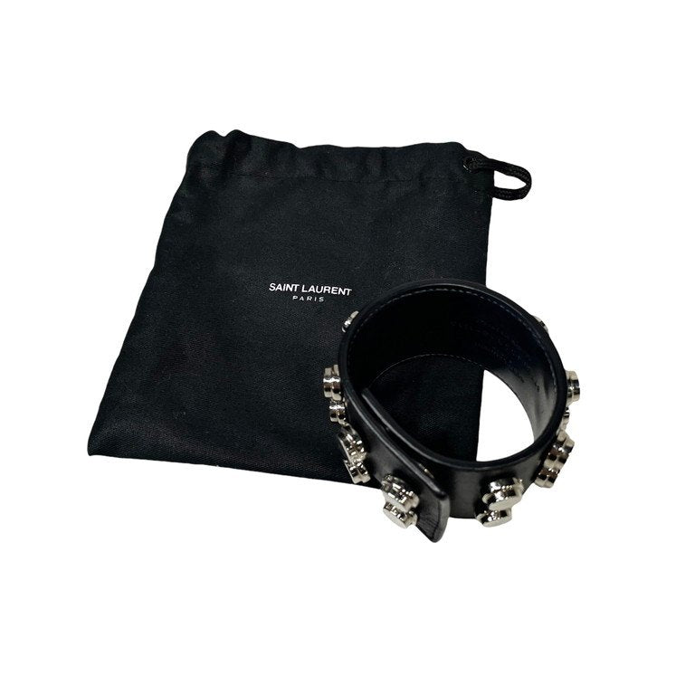 NEXT51｜D.F.L｜SAINT LAURENT PARIS カーフレザーダブルスパイク 
