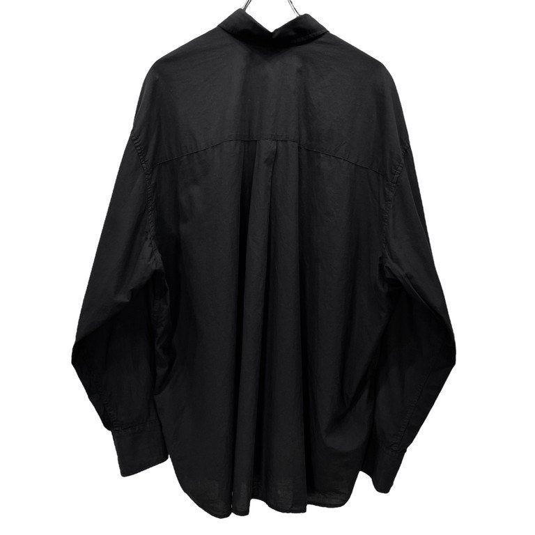 OUR LEGACY BORROWED BD SHIRT BLACK VOILE コットンボイルオーバーサイズボタンダウンシャツ ブラウス トップス アワーレガシー メンズ