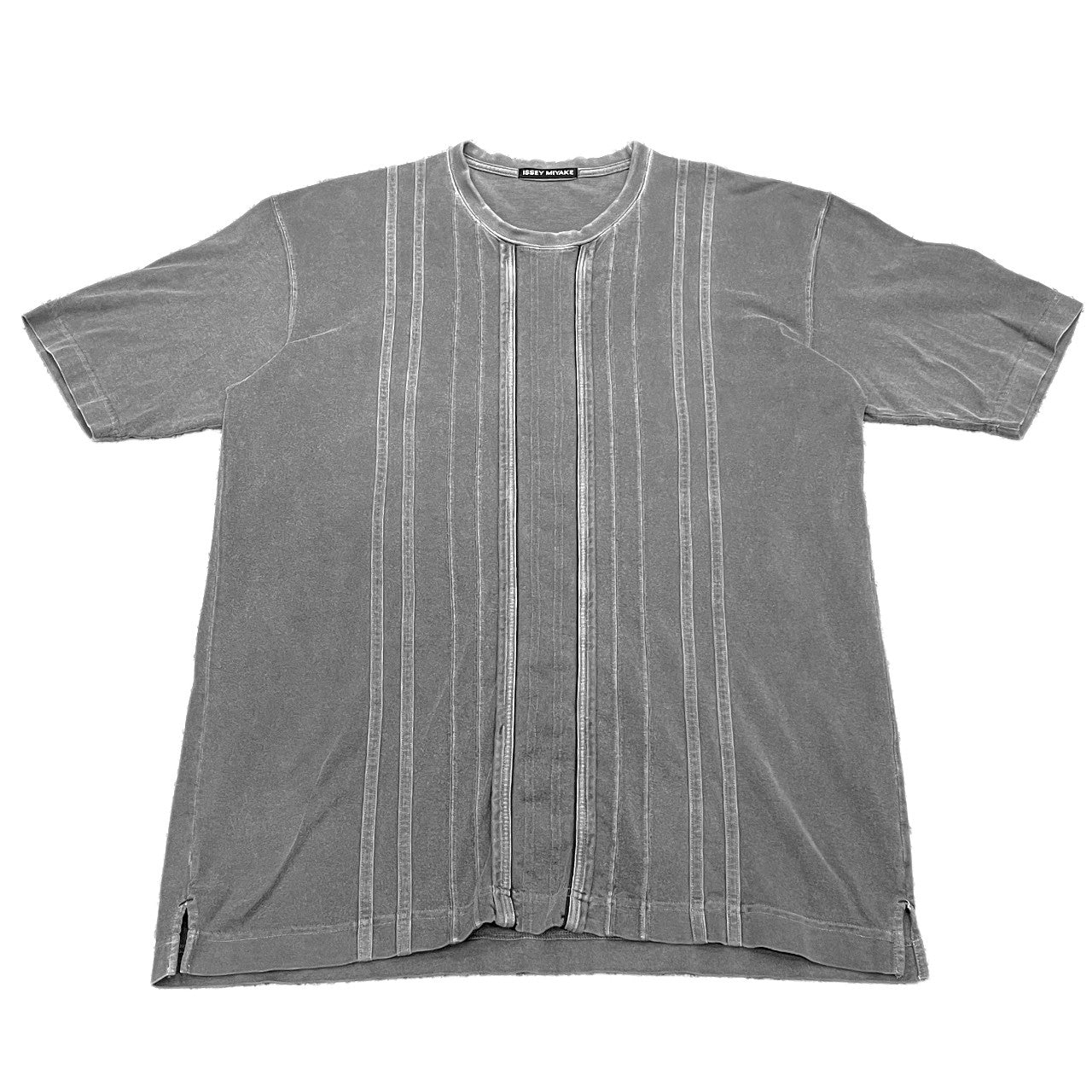 ISSEY MIYAKE MEN フロントパイピングデザインクルーネックTシャツ カットソー Tee T-shirt Archive トップス 半袖 イッセイミヤケメン メンズ