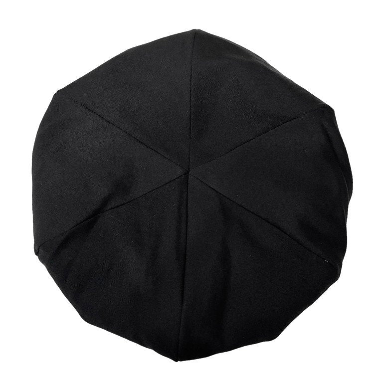 Yohji Yamamoto +NOIR 20AW ウールギャバジンショートブリムキャスケット