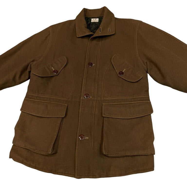 C.P. COMPANY ウールメルトンスタンドカラー中綿フライトコート ブルゾン ジャケット アウター Archive 80s 90s Massimo Osti マッシモオスティ シーピーカンパニー メンズ