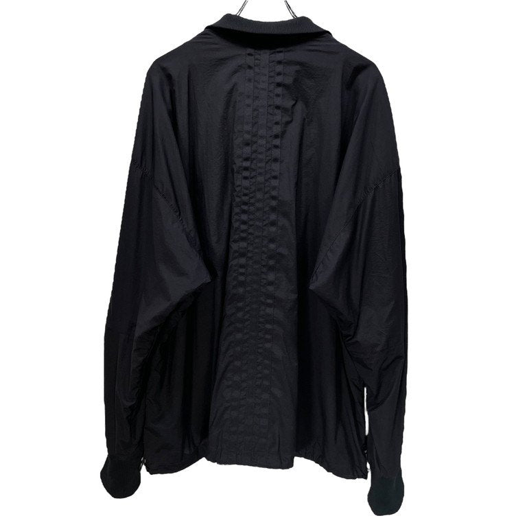 Y-3 M ADIZERO JKT ストレッチナイロンドローストリングスリーストライプバルーントラックジャケット ブルゾン コート アウター 定価73,700円 Yohji Yamamoto adidas ワイスリー ヨウジヤマモト アディダス メンズ レディース