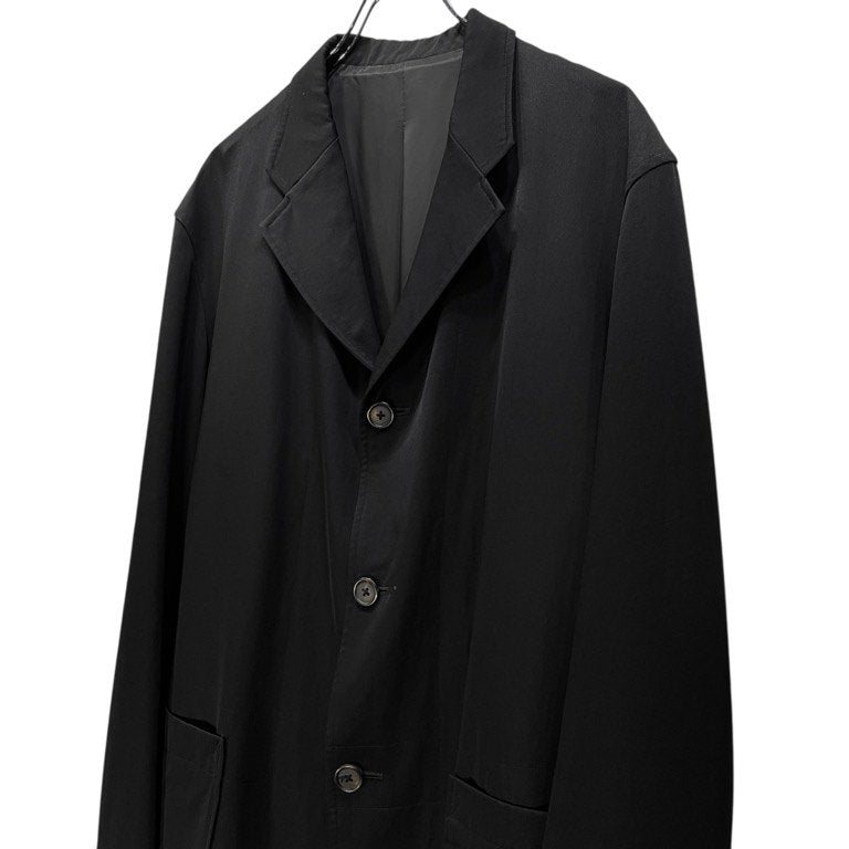 Y's for men ウールギャバジン3Bオーバーサイズテーラードジャケット ブルゾン コート アウター Archive 90s Yohji Yamamoto Pour Homme ヨウジヤマモトプールオム ワイズフォーメン メンズ