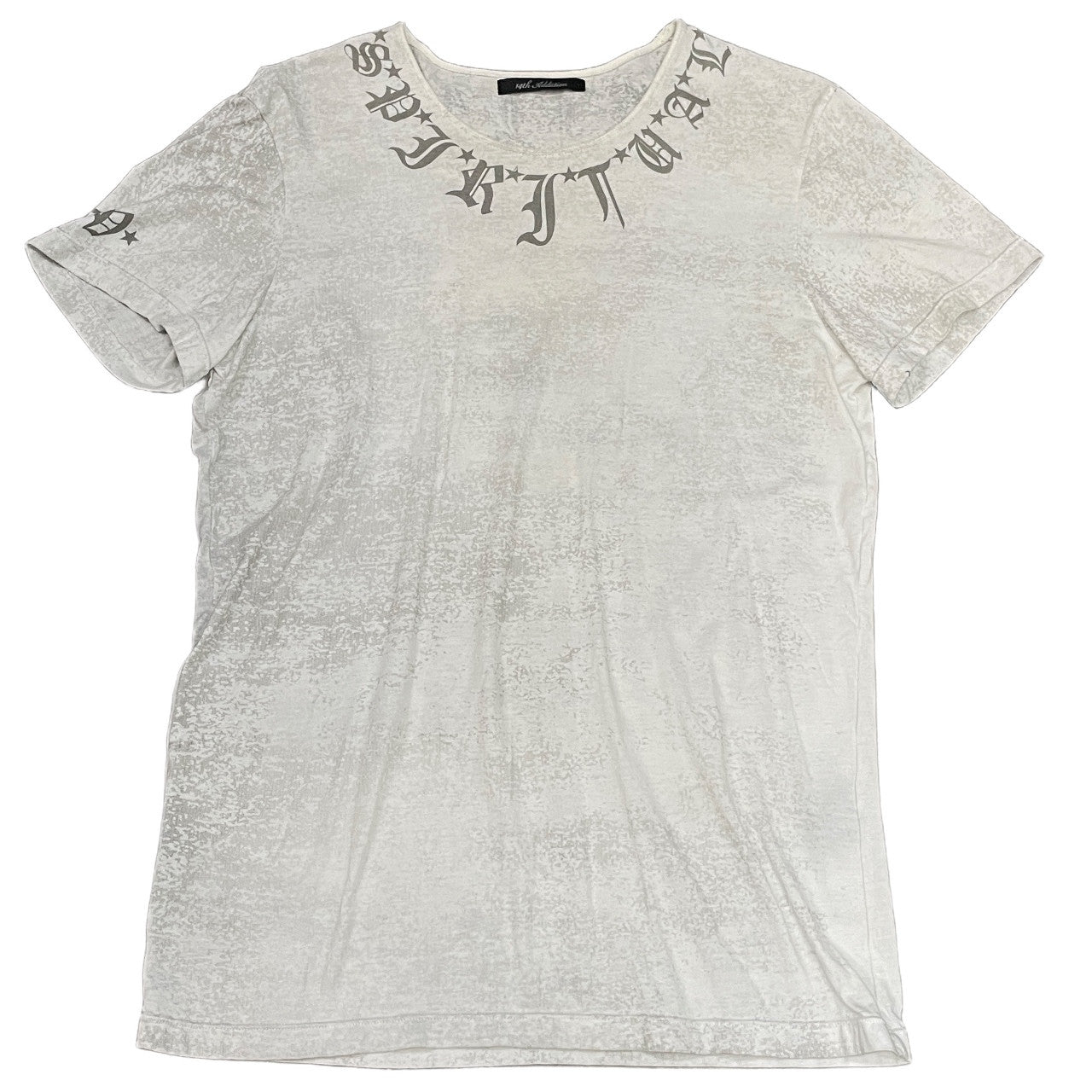 14th Addiction スネークフェザープリントTシャツ カットソー Tee T-shirt トップス Y2K フォーティーンスアディクション メンズ