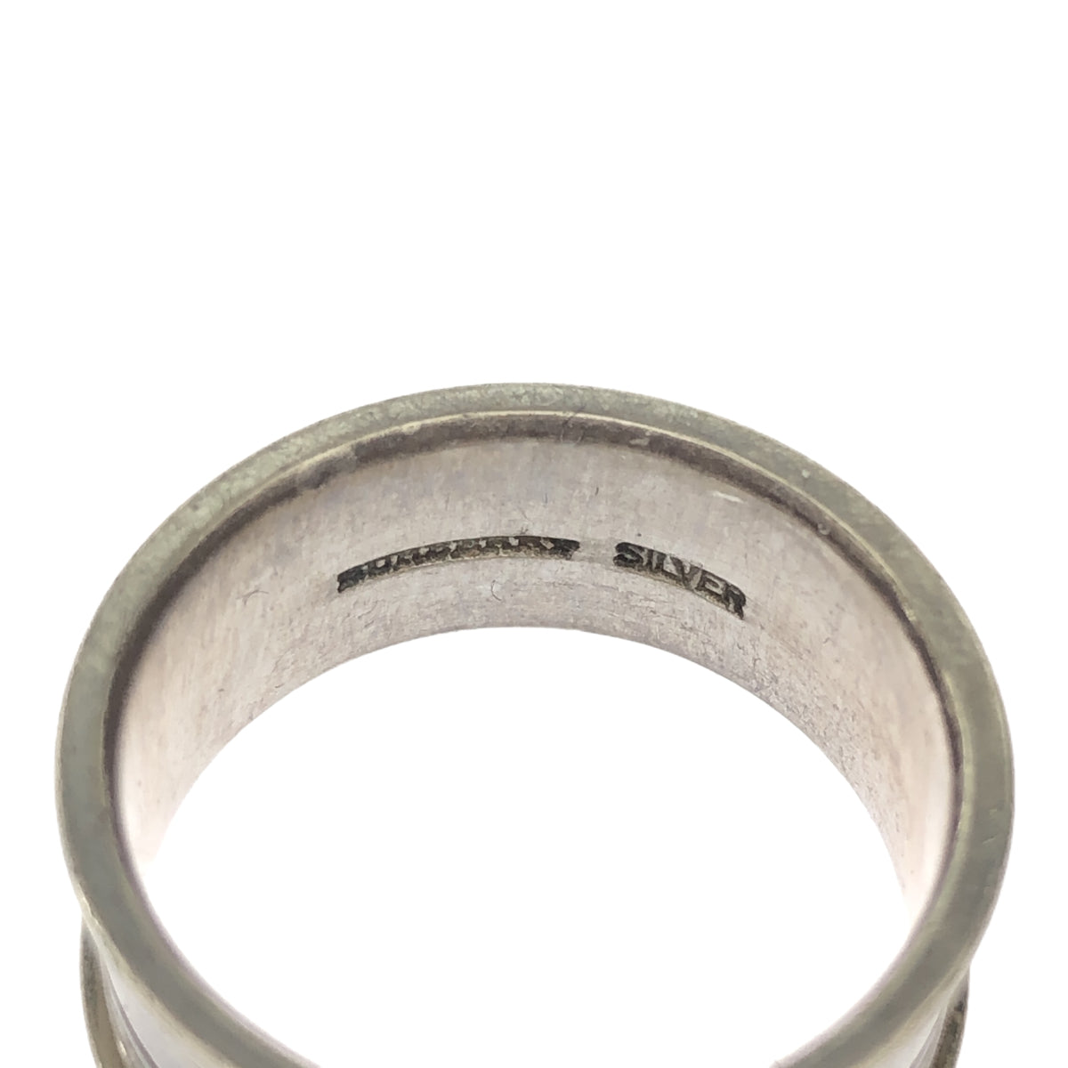 BURBERRY BURBERRY シルバーリング 15号