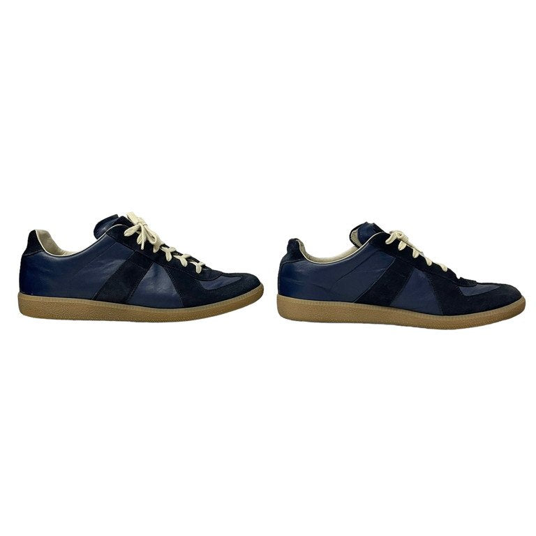 Maison Margiela 22 REPLICA 1970's Austria Men's sports shoes レザースポーツシューズ レースアップスニーカー ジャーマントレーナー