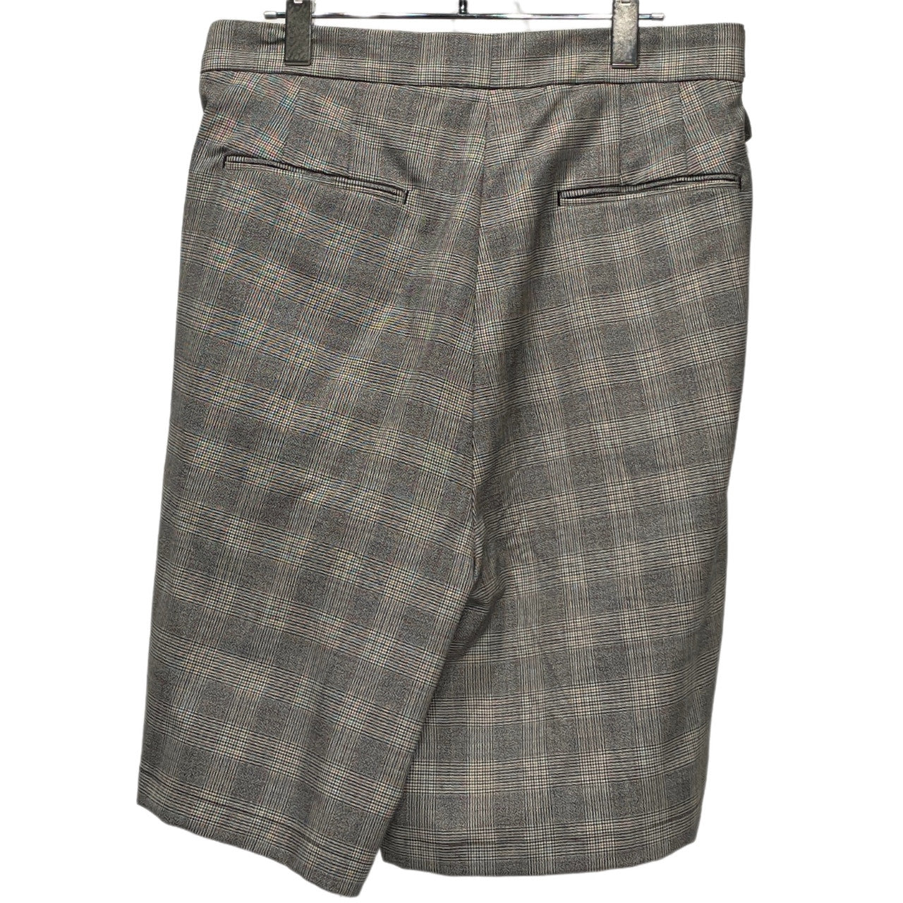 FACETASM 23SS CHECK WRAP PANTS グレンチェックラップデザインハーフパンツ ショーツ ファセッタズム メンズ