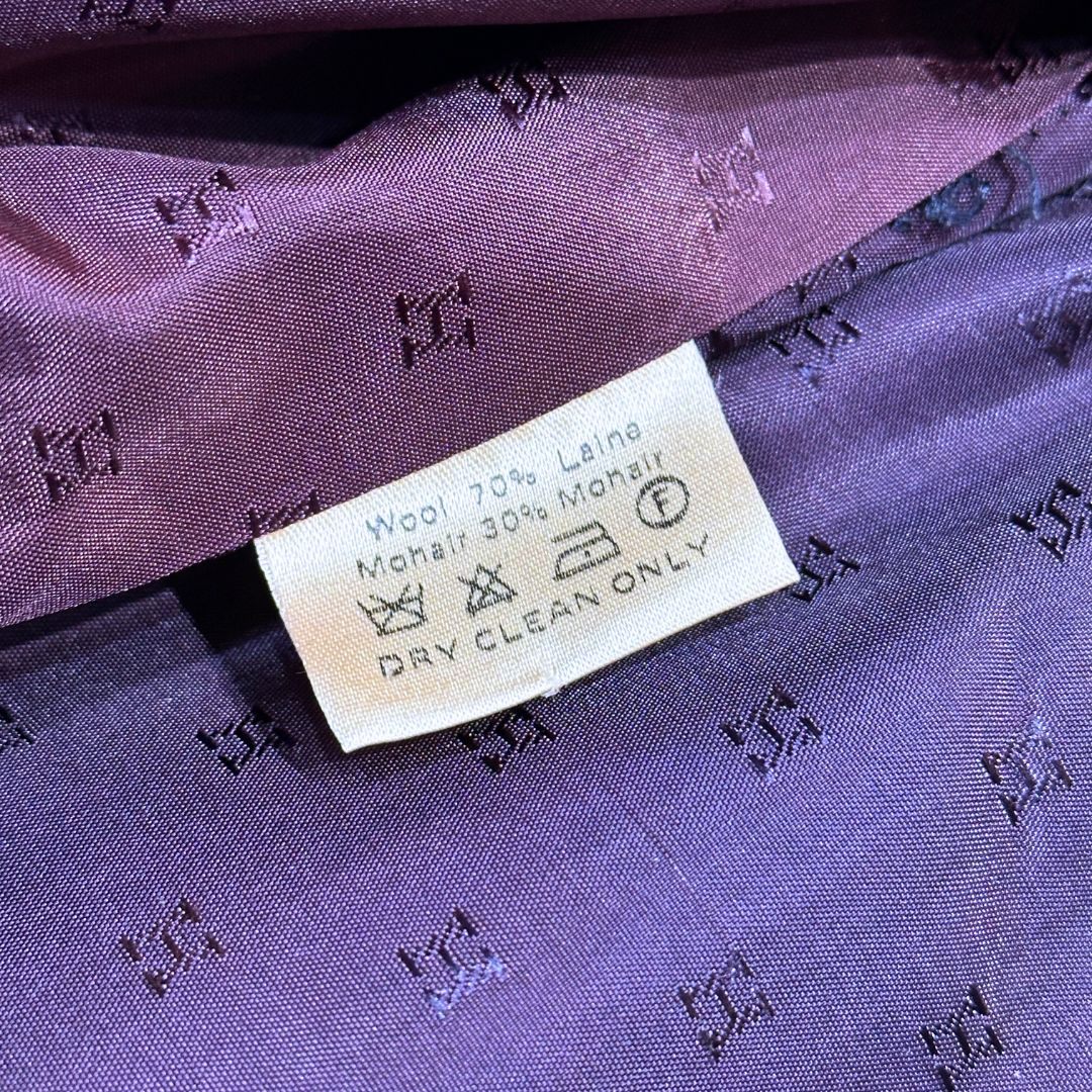 HERMES Hermès ピンストライプ ダブルジャケット