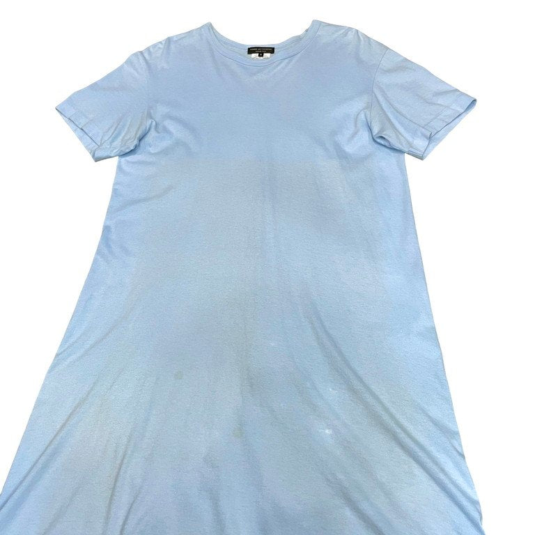COMME des GARCONS HOMME PLUS 18SS バックレオパードフリースドッキング燕尾ロングカットソー Tシャツ Archive disco ディスコ期