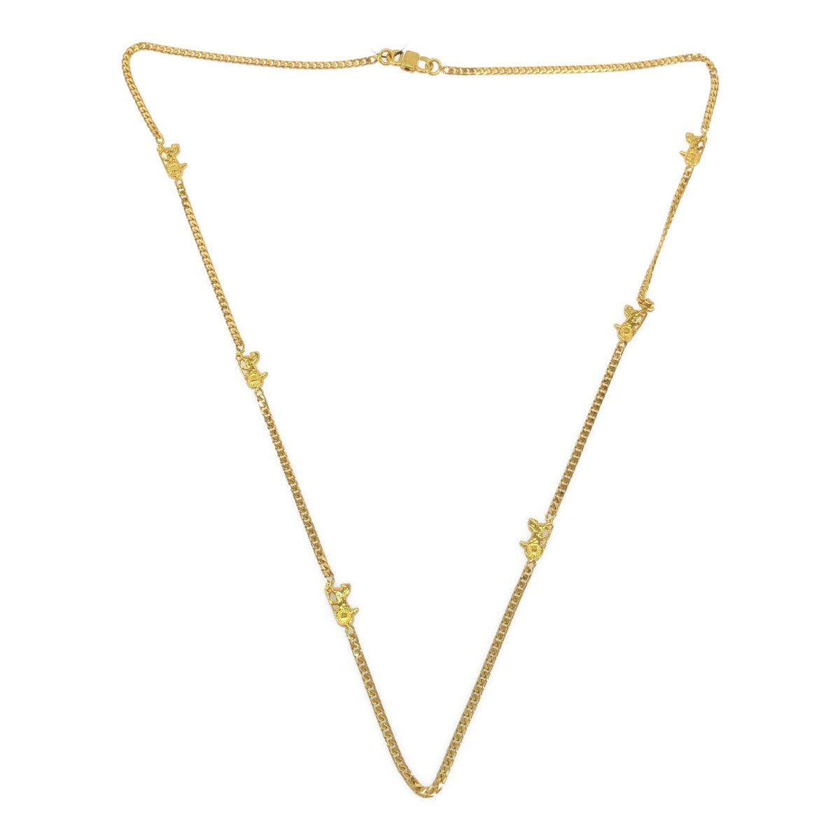 CELINE CELINE ロング ネックレス 馬車