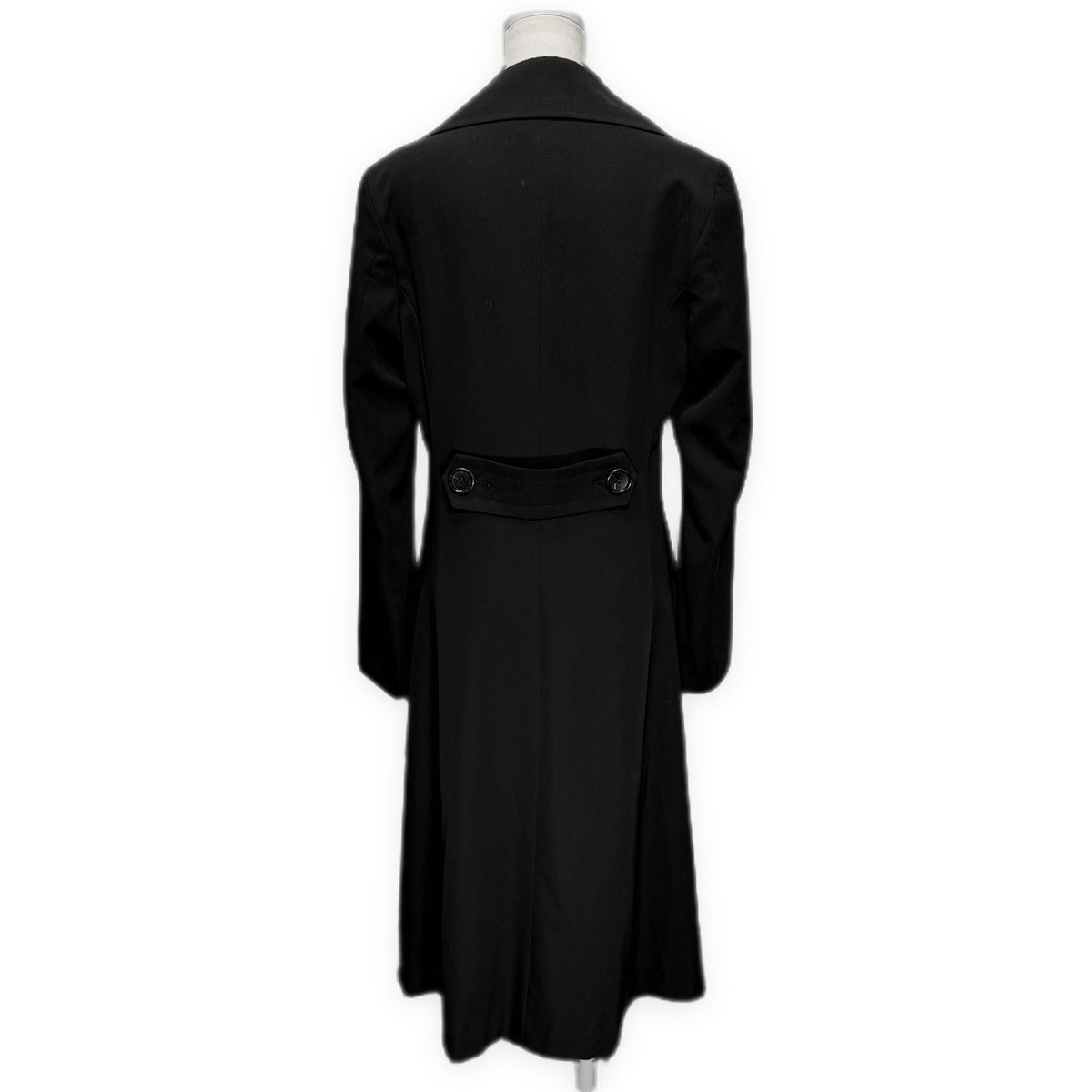 tricot COMME des GARCONS 04SS ウールギャバジンビッグカラーチェスターコート アウター 00s Archive ギャルソン トリコ タオ レディース