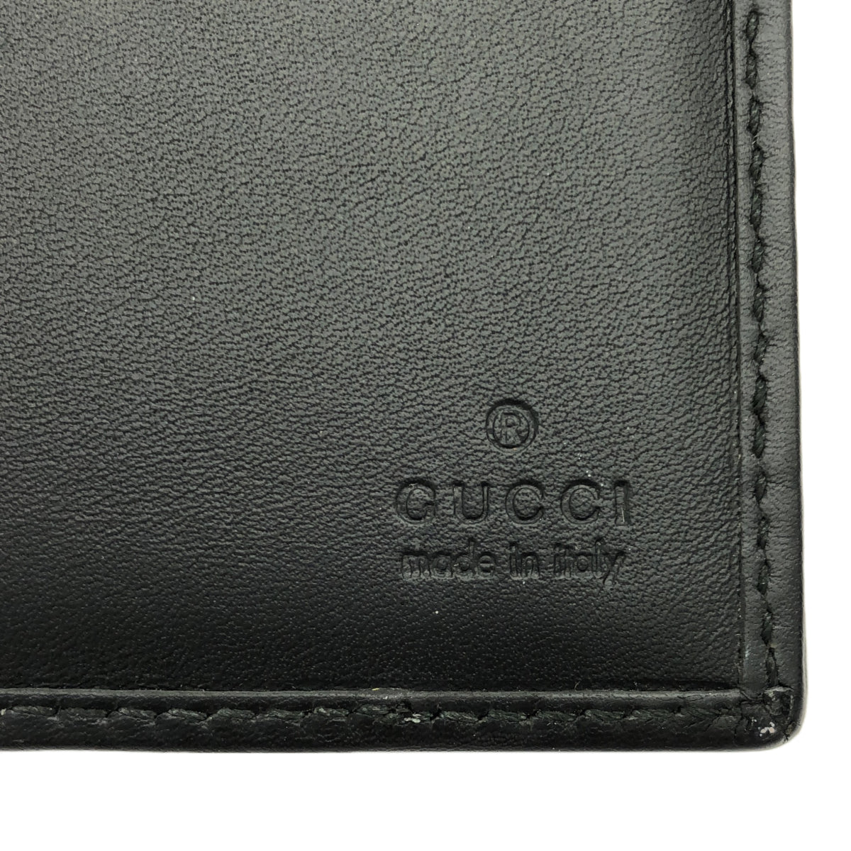 GUCCI GUCCI GGキャンバス 二つ折り財布