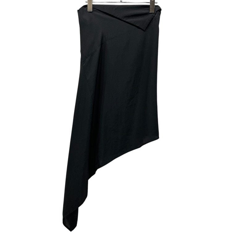 LIMI feu アシンメトリーカットサイドジップオーバースカート 巻き ボトムス パンツ Yohji Yamamoto Femme リミフゥ ヨウジヤマモト レディース