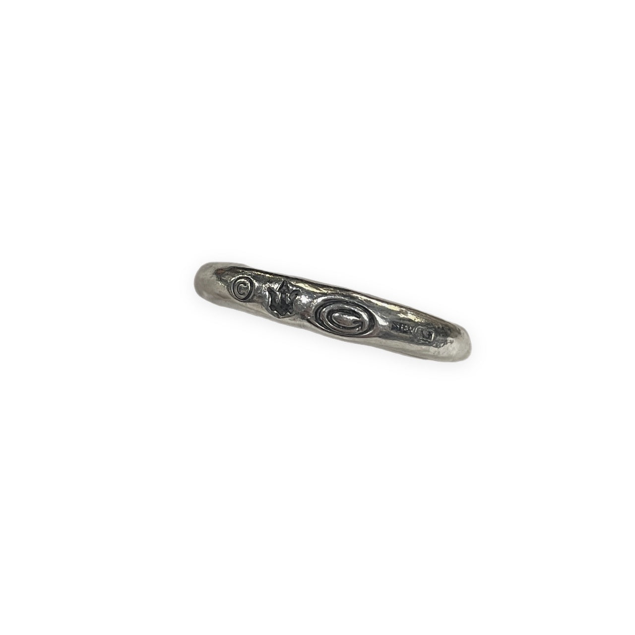 GABORATORY Trident & G Stamp On O-Ring トライデント&Gスタンプ刻印オーリング マルカン 指輪 アクセサリー 18号 定価47,916円 ガボール ガボラトリー メンズ レディース ユニセックス