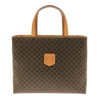 CELINE CELINE マカダム ハンドバッグ